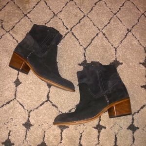 Dolce Vita Grey Suede Bootie